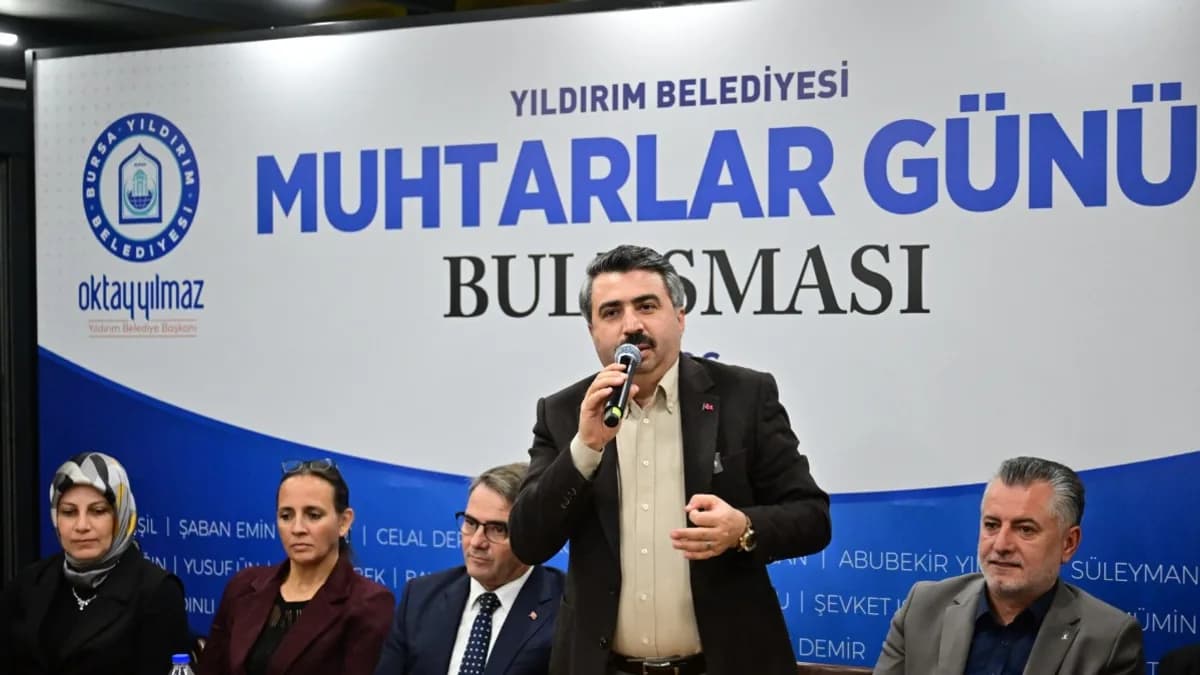 Yıldırım’da muhtarlar günü buluşması