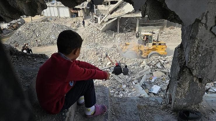 İsrail'in, Gazze saldırılarında can kaybı 44 bin 930'a yükseldi