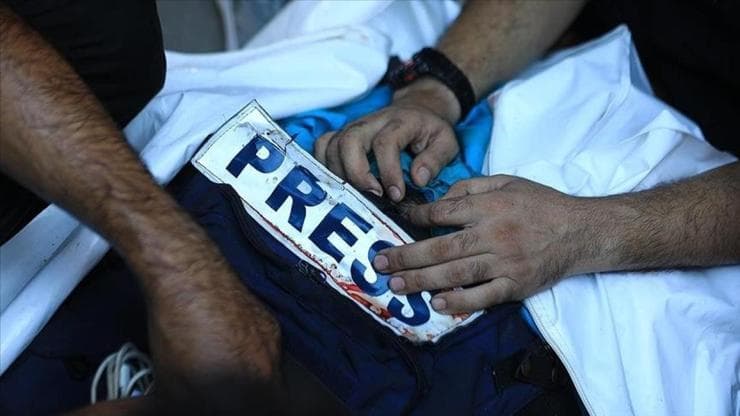 İsrail'in Gazze'ye saldırılarında bir gazeteci daha hayatını kaybetti