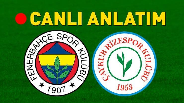 Fenerbahçe - Çaykur Rizespor Maçı Bein Sports 1 | Kanarya, evinde 3 puan peşinde