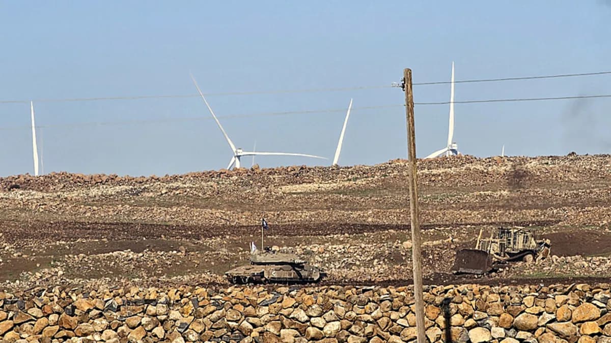 İsrail işgal güçleri Suriye'nin Kuneytra ilinde 6 genci alıkoydu