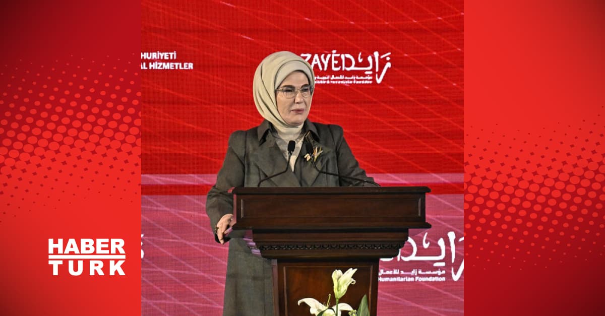 Emine Erdoğan: Küresel krizlerle dolu ve sınamalar gün geçtikçe daha da ağırlaşıyor, bedeli çocuklar ödüyor