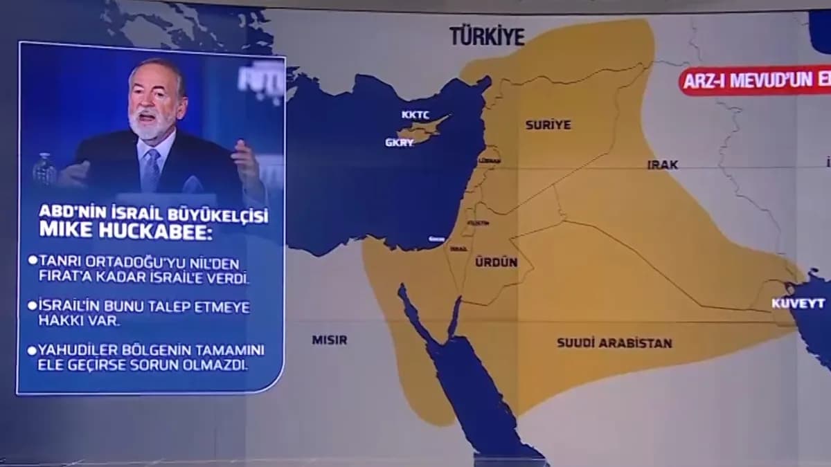 Hedef Nil'den Fırat'a büyük İsrail! A Haber’de çarpıcı analiz: Karşımızda bir Yahudi DEAŞ’ı var
