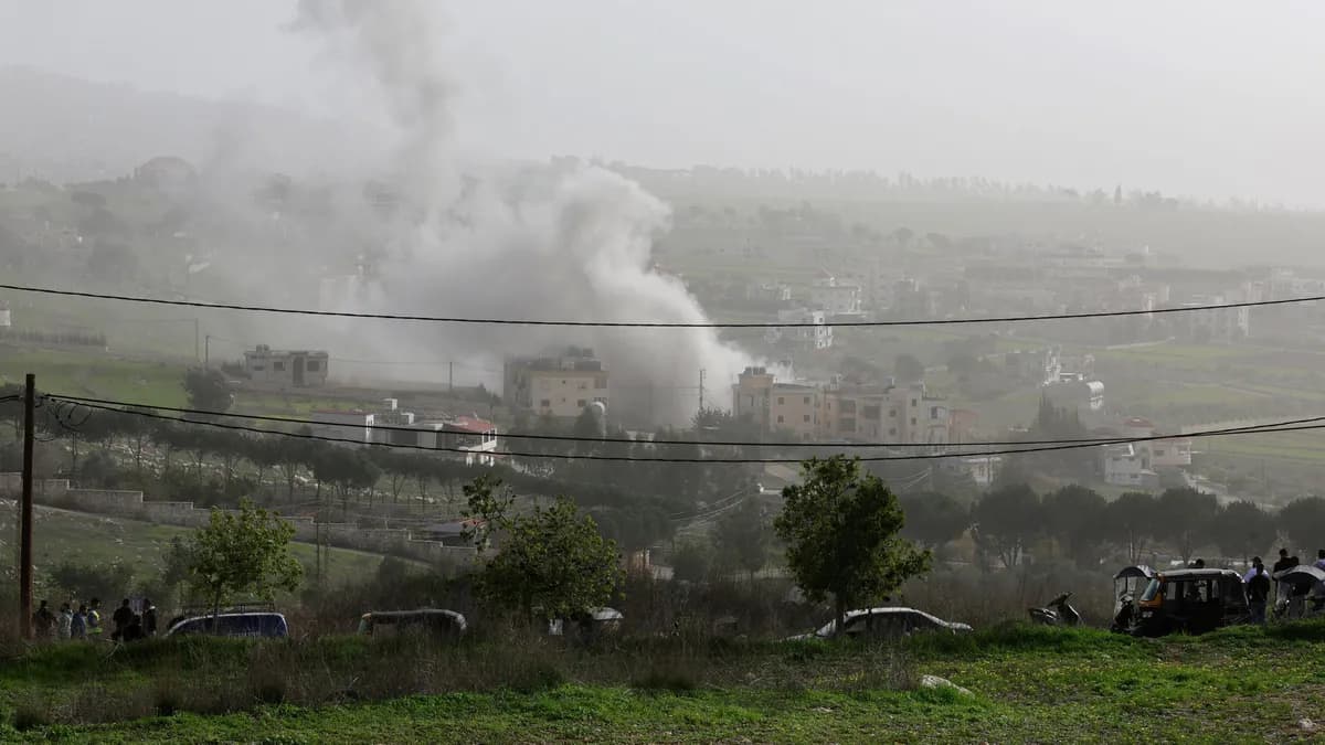İsrail'den Lübnan'a İHA'a saldırısı: Hizbullah mensubu hedef alındı