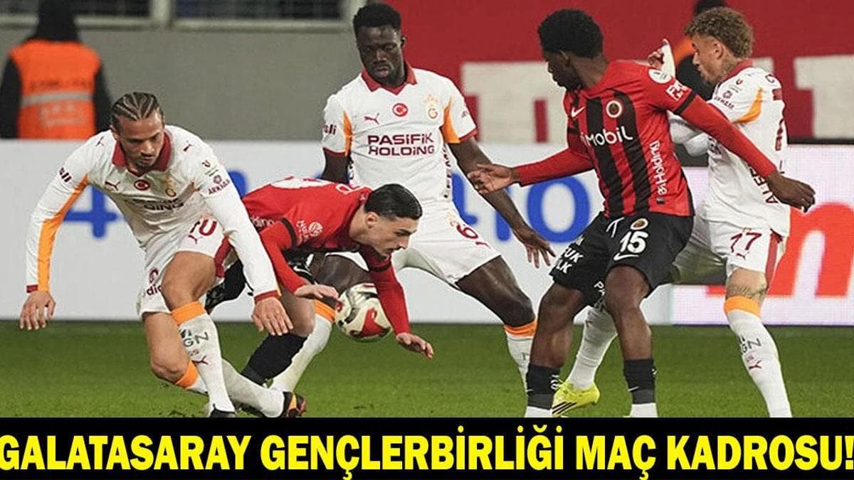 GALATASARAY - GENÇLERBİRLİĞİ MAÇINDA İLK 11'LER: Türkiye Kupası Galatasaray Gençlerbirliği Maçı Saat Kaçta, Hangi Kanalda?