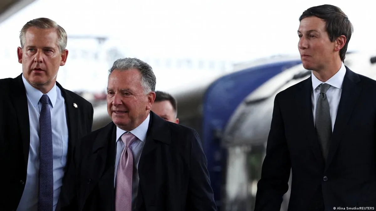 ABD Başkanı Donald Trump'ın Özel Temsilcisi Steve Witkoff ve damadı Jared Kushner