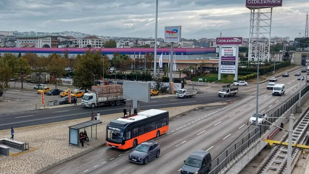 Bursa'da elektrikli otobüs