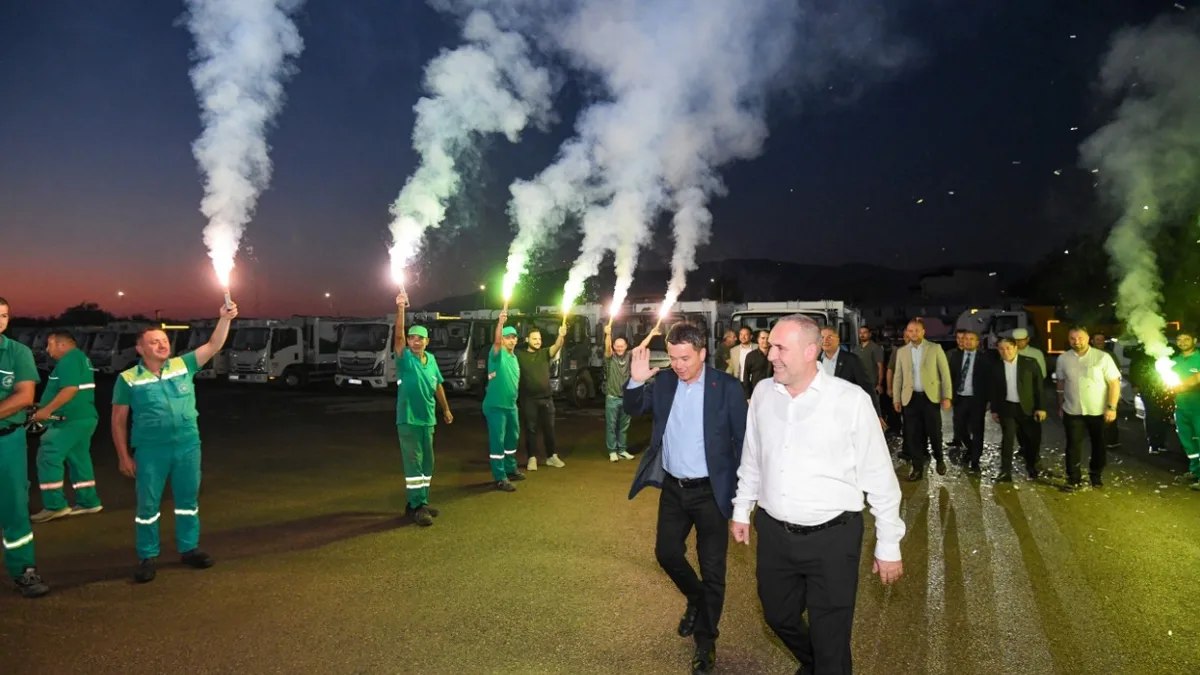 Erkan Aydın’dan temizlik emekçilerine gün doğmadan ziyaret
