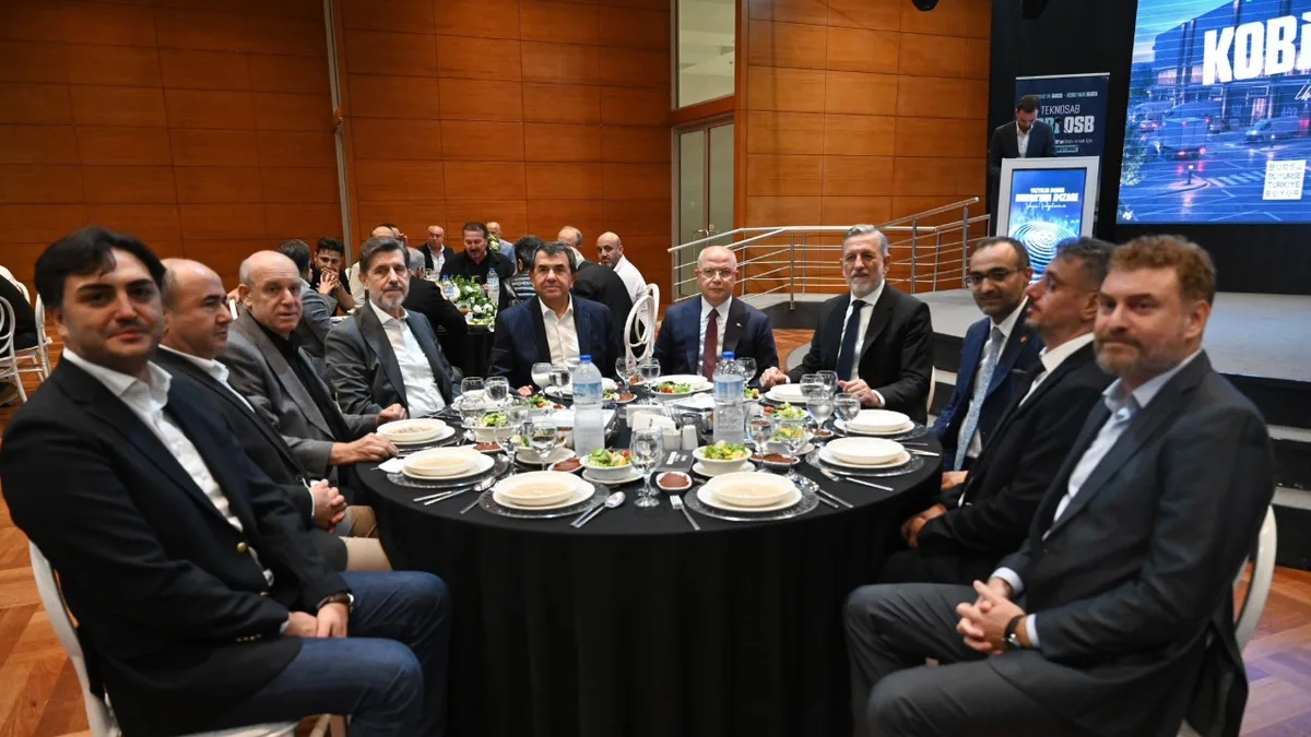 KOBİ OSB gündemi iş dünyasıyla değerlendirildi