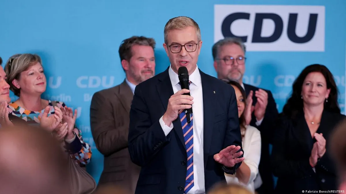 Merz, CDU'nun Berlin'deki liste başı adayı Stefan Evers'in makul bir sonuç aldığını söyledi