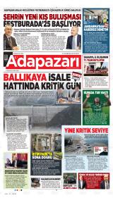 ADAPAZARI AKŞAM HABERLERİ