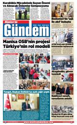 MANİSA'DA GÜNDEM