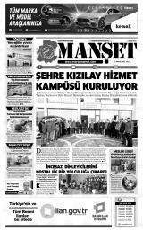 KAHRAMANMARAŞ MANŞET