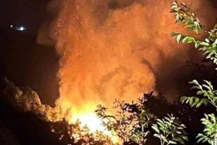 Yalova’da ki yangına Bursa’dan takviye ekip