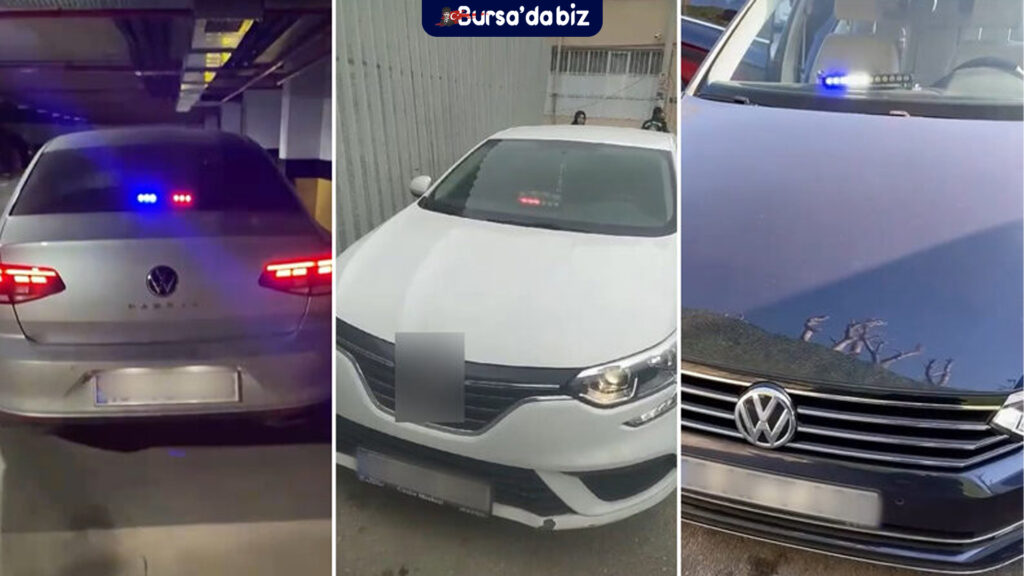 Bursa’da yetkisiz çakar lamba kullanımına sıkı denetim