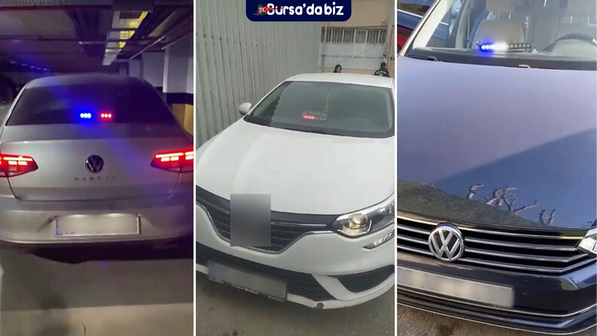 Bursa’da yetkisiz çakar lamba kullanımına sıkı denetim