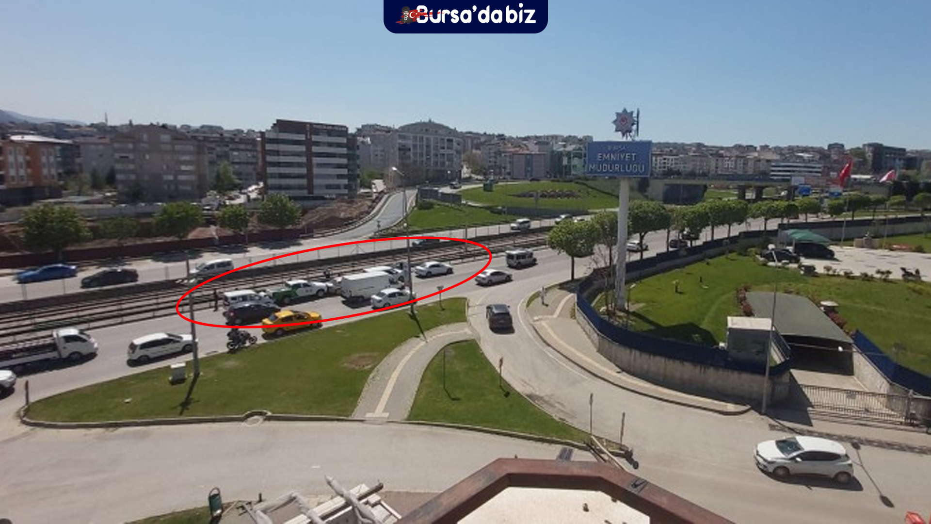 Bursa Nilüfer’de zincirleme kaza: 5 Otomobil birbirine girdi