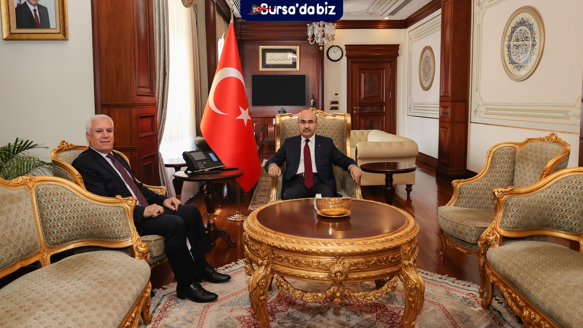 Başkan Bozbey’den Vali Demirtaş’a ilk resmi ziyaret