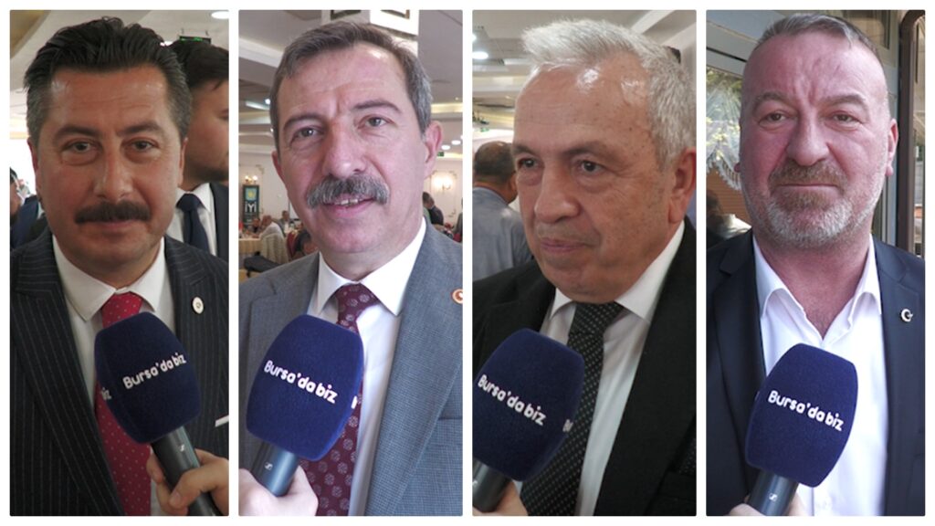 Belediye başkanları ve milletvekili Bursa’da biz’e konuştu