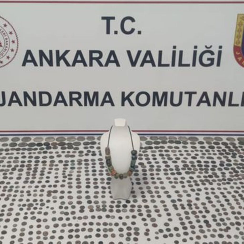 1487 adet tarihi sikke ele geçirildi