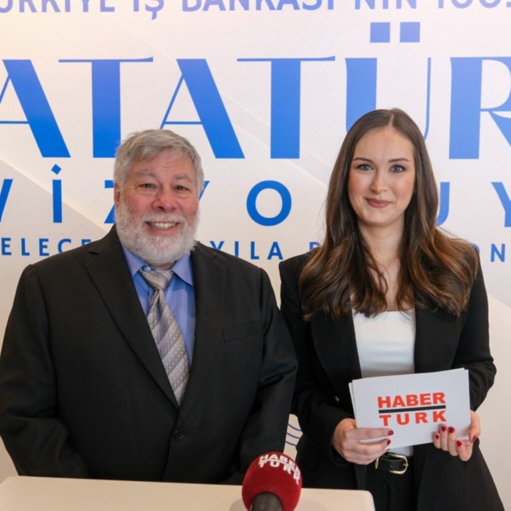 Apple’ın kurucularından Steve Wozniak Habertürk’e konuştu