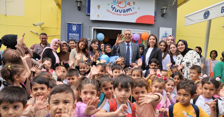 Bursa Yuvam’da ders zili çaldı