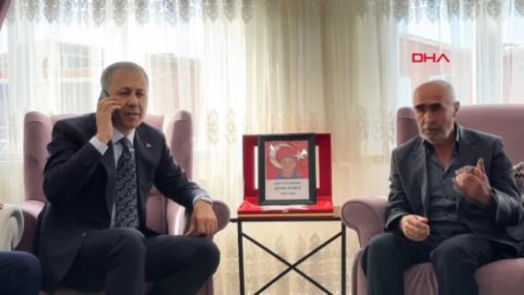 Cumhurbaşkanı Erdoğan, şehit Şeyda Yılmaz’ın babasıyla telefonda görüştü