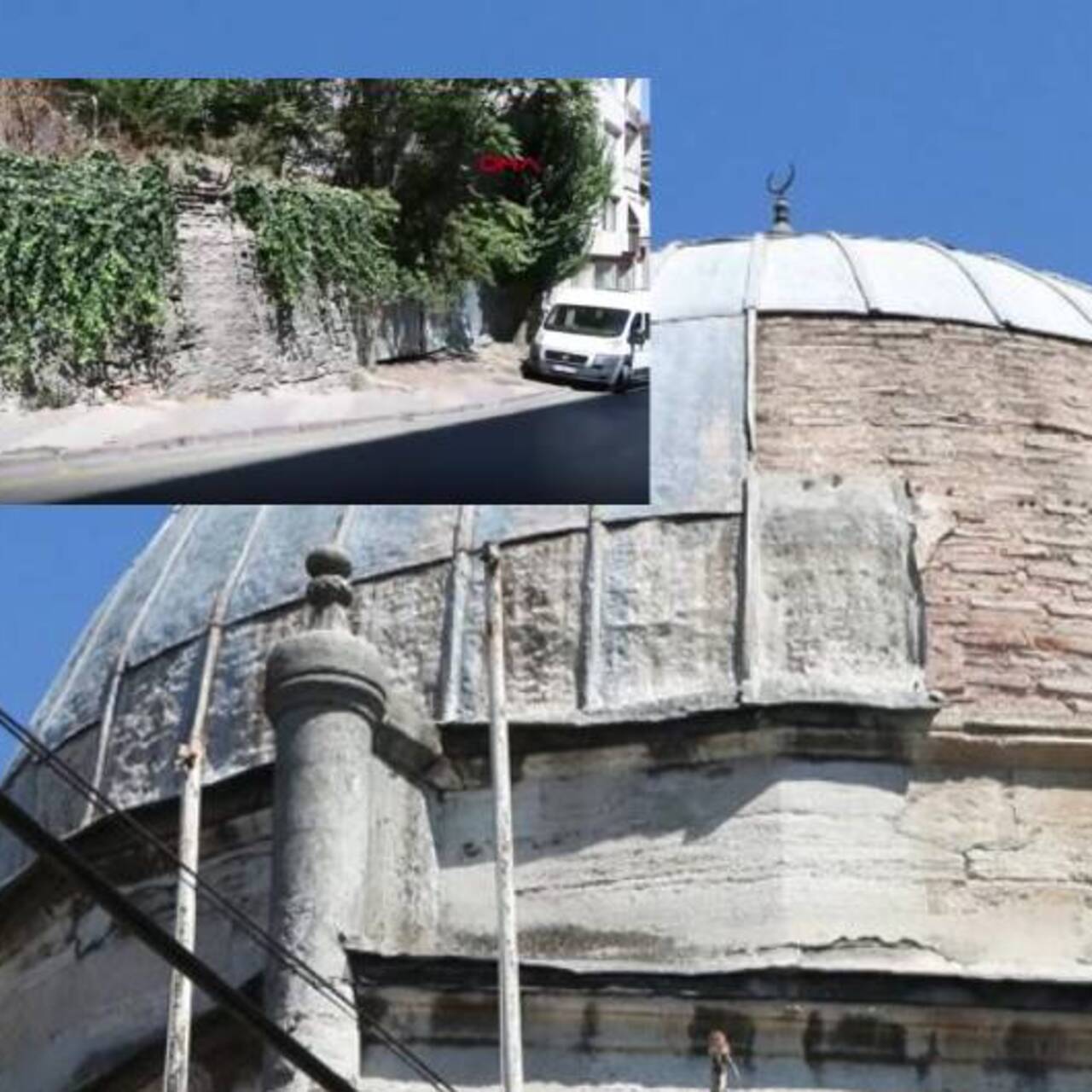 Kaplamaları döküldü, çeşmesi harabeye döndü