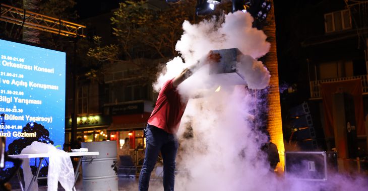 Mudanya’da bilim dolu gece