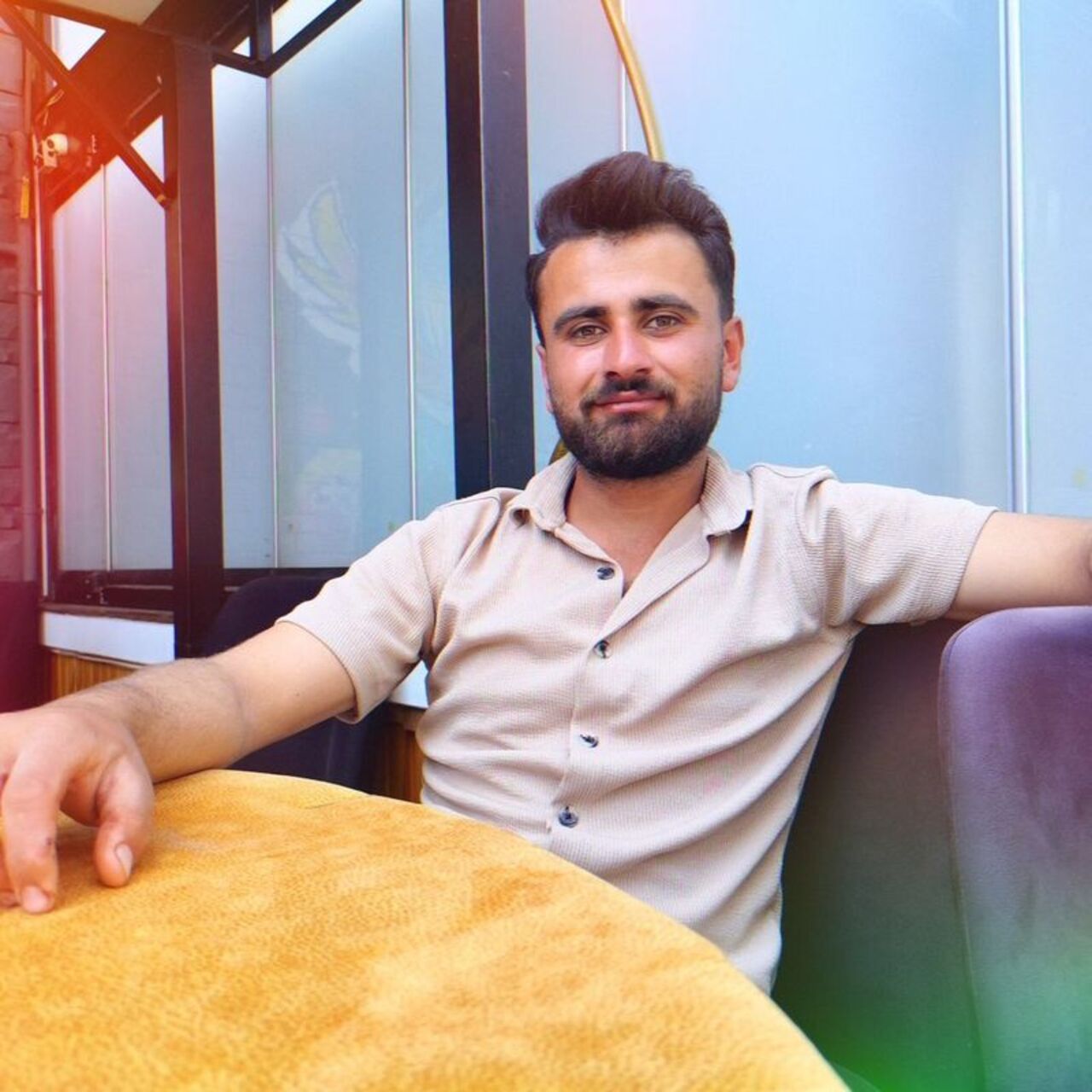 Tarlada yorgun mermi isabet etti!