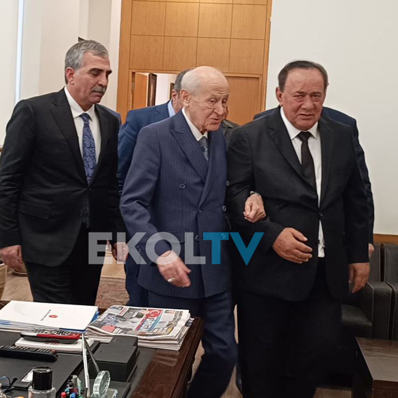 Alaattin Çakıcı’dan Bahçeli’ye ziyaret