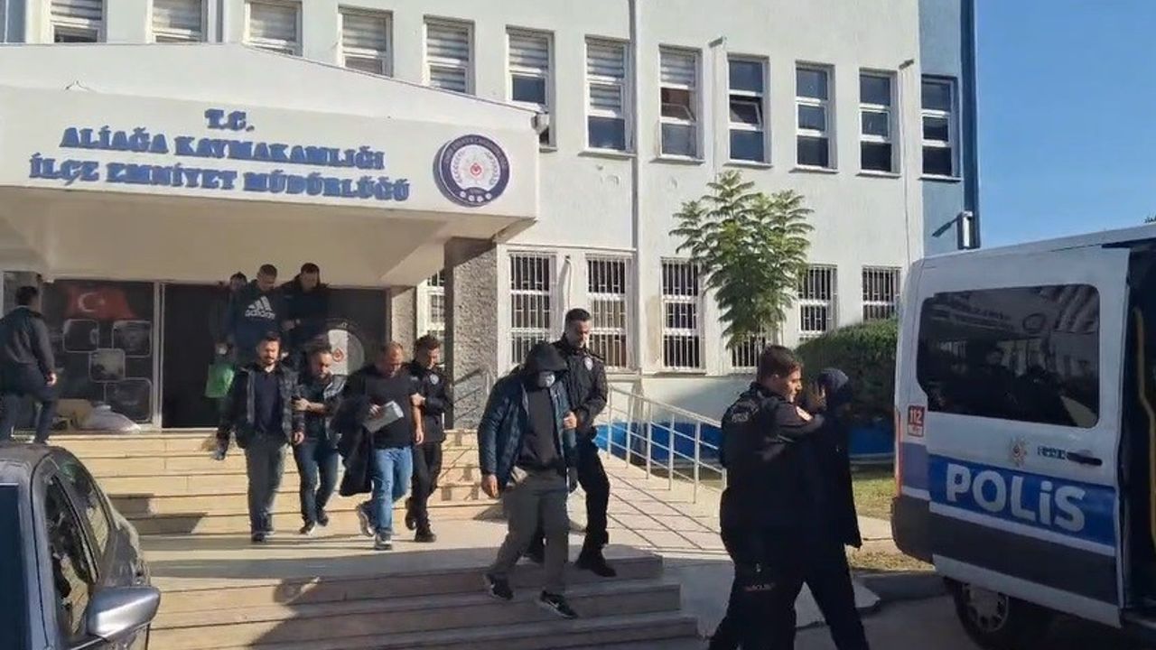 Aliağa’daki rüşvet operasyonunda 23 tutuklama!