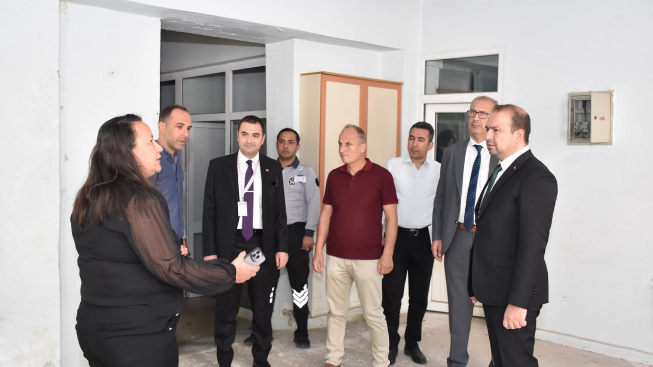 Aydın İl Sağlık Müdürü Şenkul çalışmaları yerinde inceledi