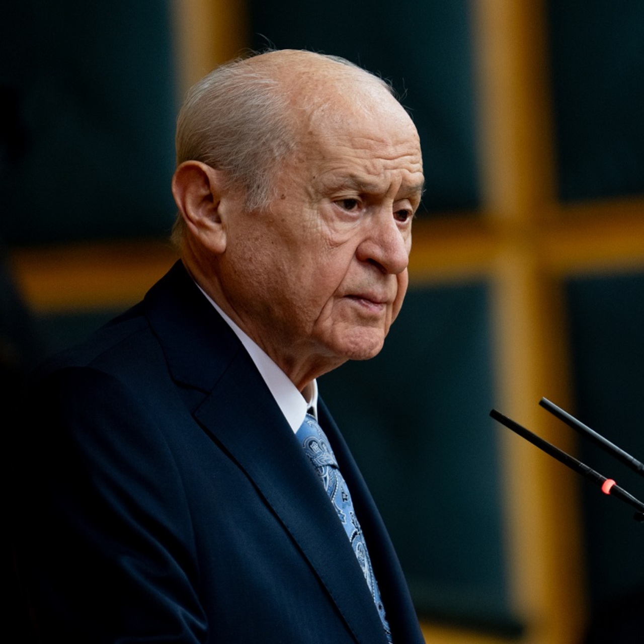 Bahçeli, grup toplantısında konuşuyor
