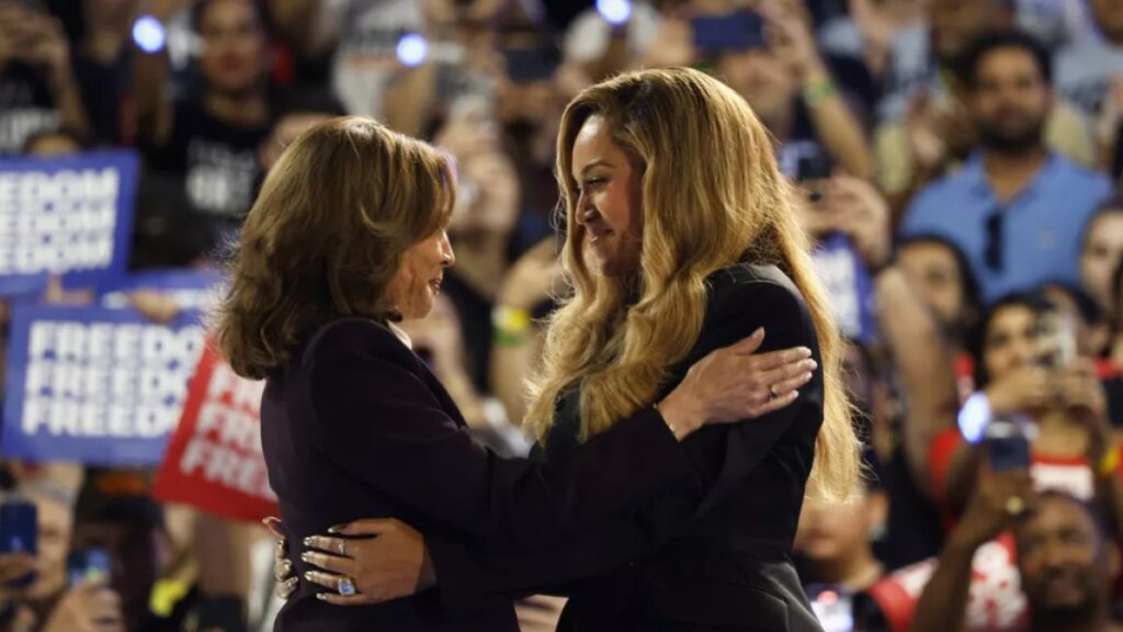 Beyonce’den Kamala Harris desteği: Beraber mitinge katıldılar