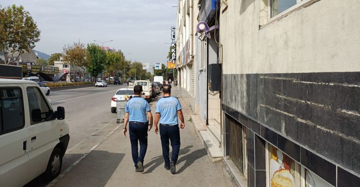 Büyükşehir zabıta ekiplerinden seyyara geçit yok