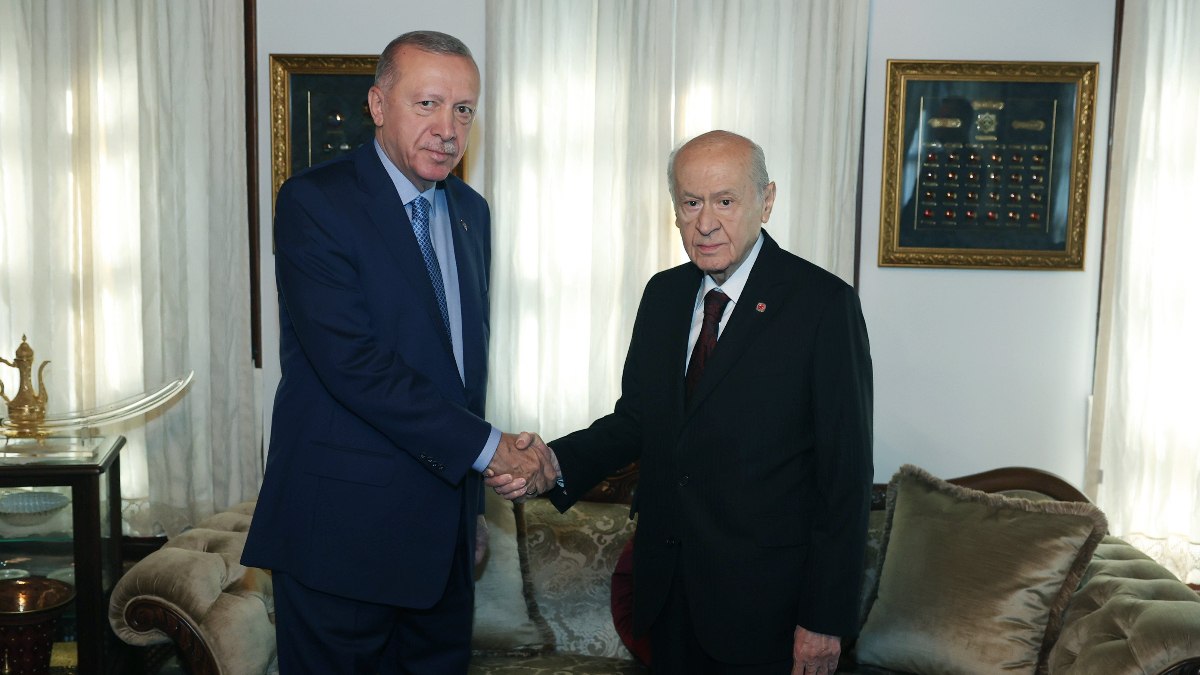 Cumhurbaşkanı Erdoğan – Devlet Bahçeli görüşmesi