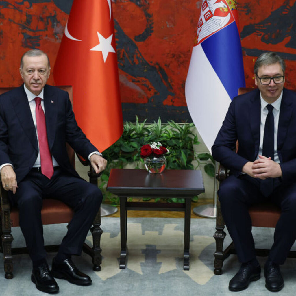 Cumhurbaşkanı Erdoğan Sırbistan’da