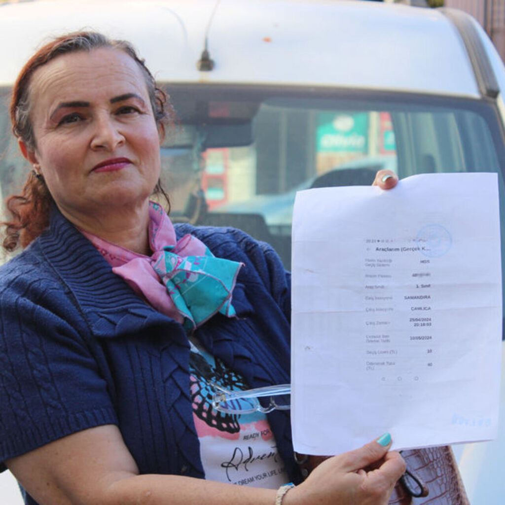 Hiç gitmediği İstanbul’dan ceza yedi