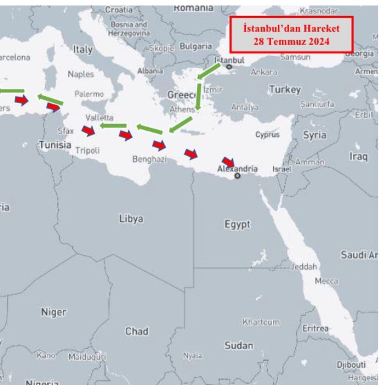 İçişleri’nden “Ras” gemisi açıklaması