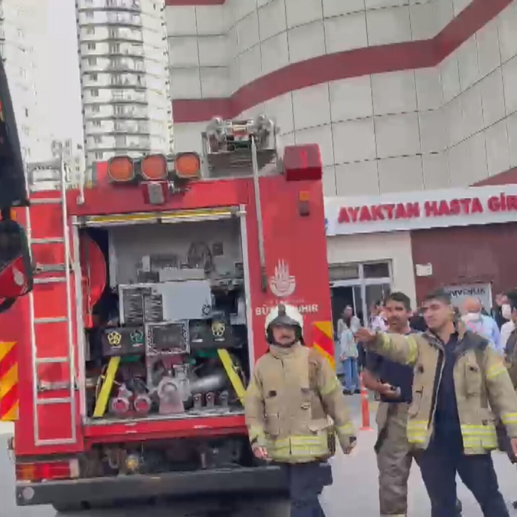 İstanbul’da devlet hastanesinde yangın