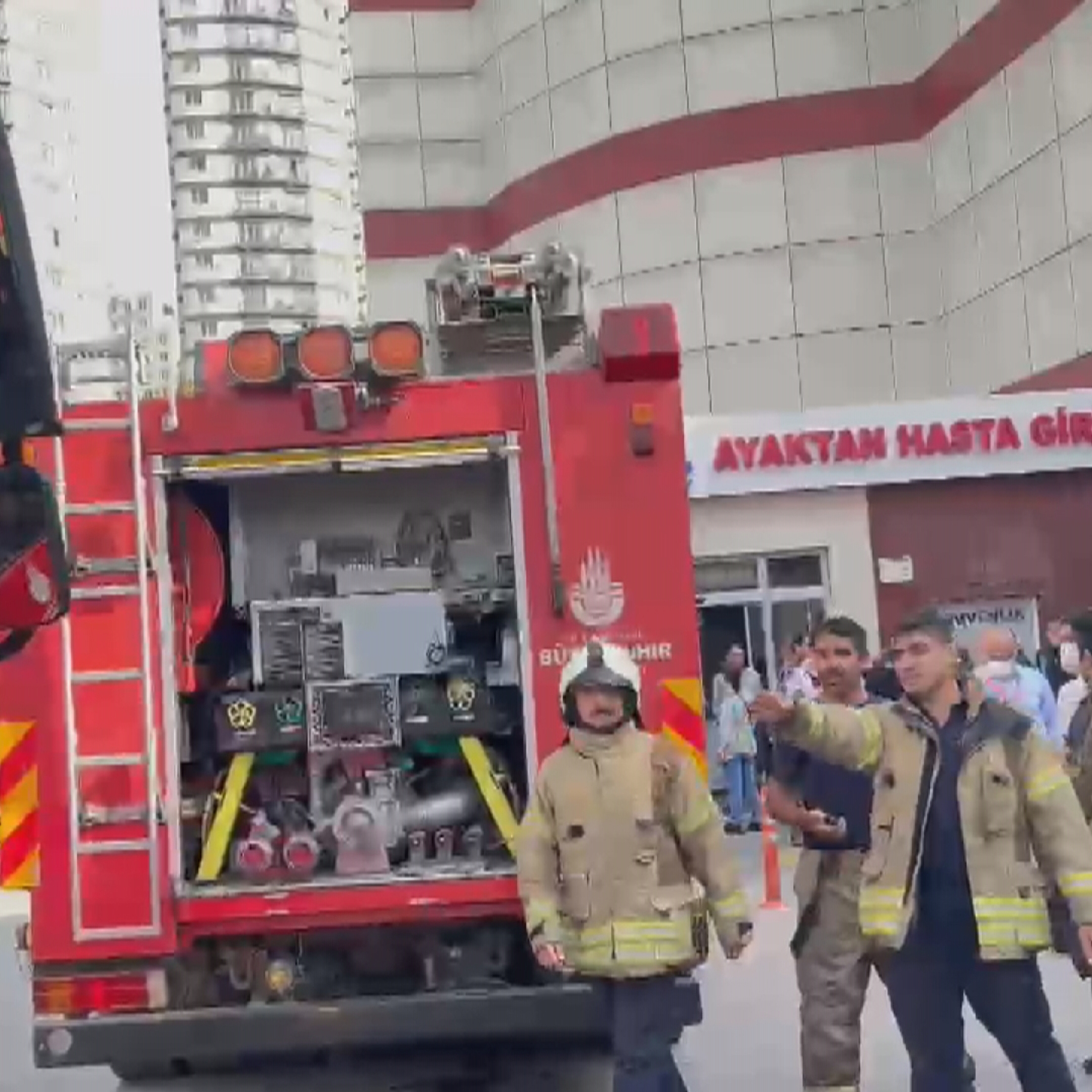 İstanbul’da devlet hastanesinde yangın