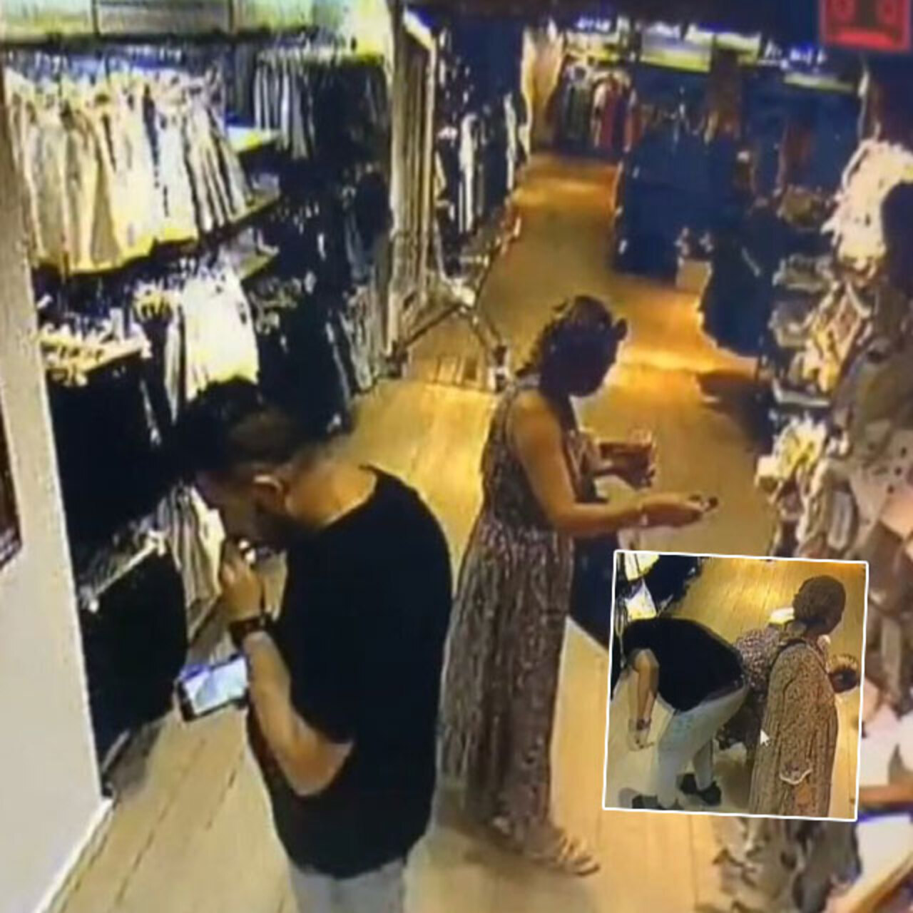 İstanbul’da yaşandı! Kameraya yansıdı! AVM’de taciz!