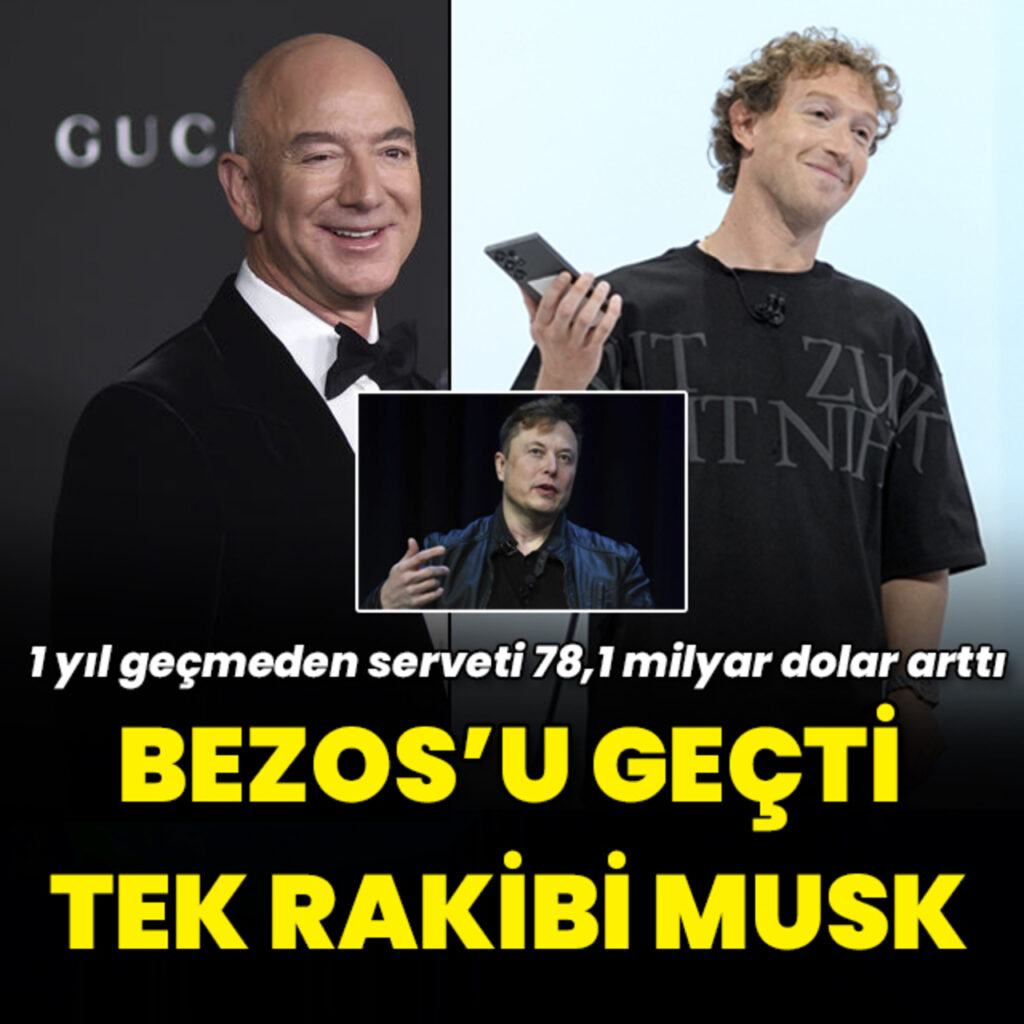 Mark Zuckerberg, Bezos’u geçti yeni hedefi Musk