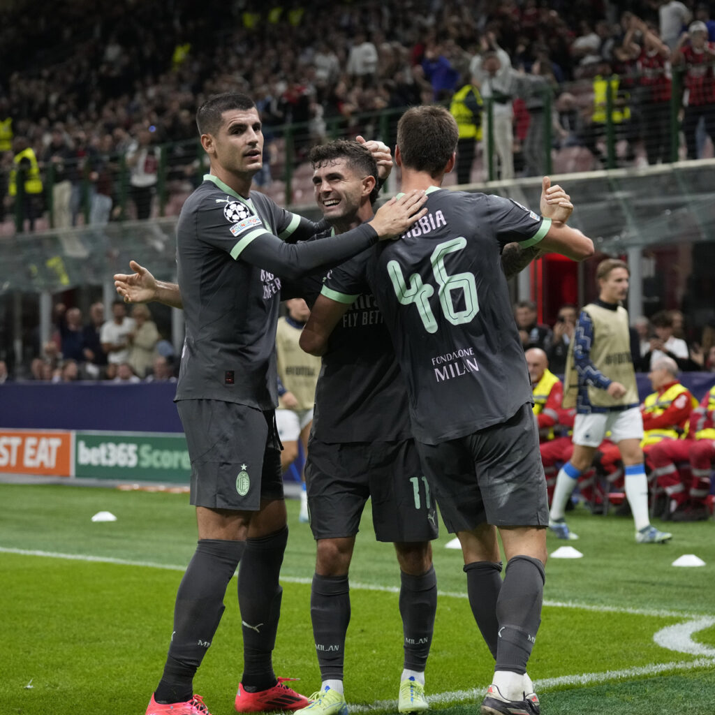 Milan, Devler Ligi’nde siftah yaptı!