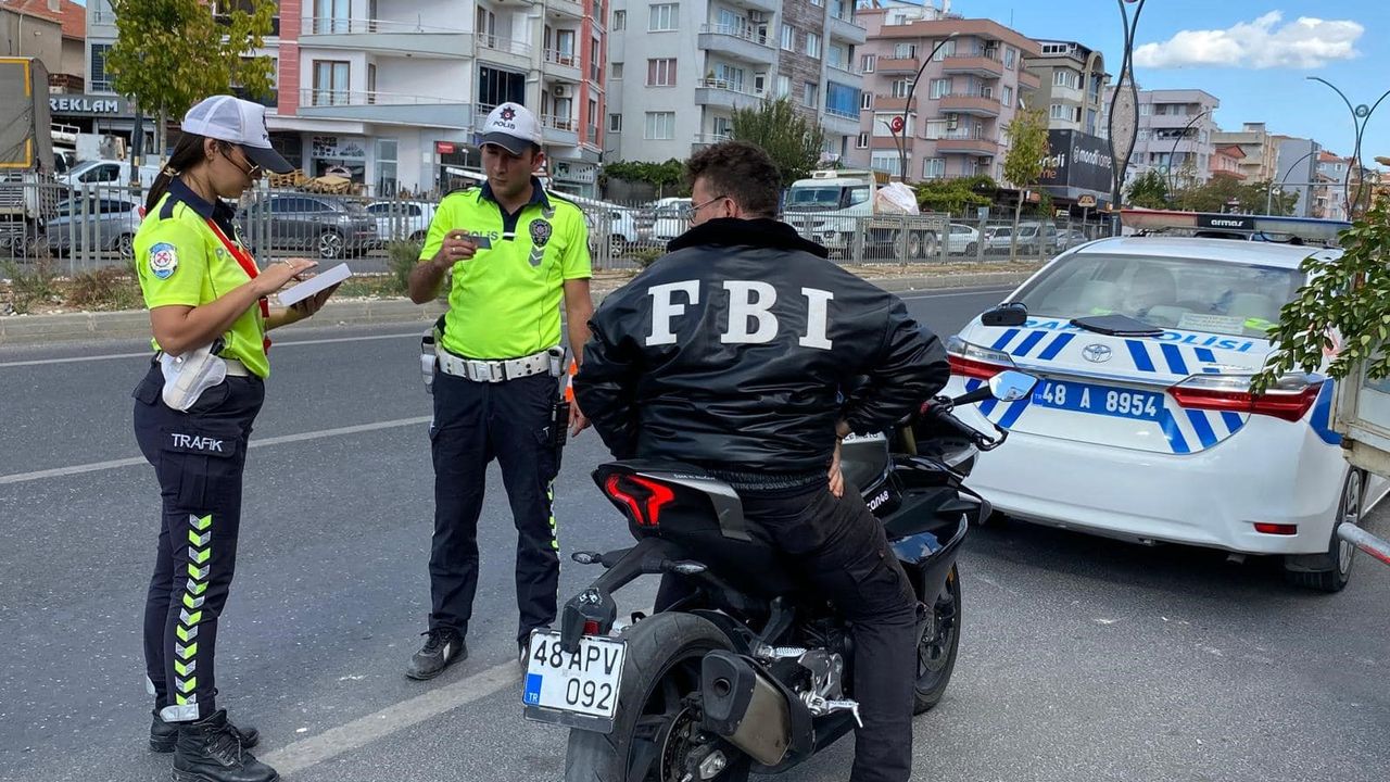 Yatağan’daki trafik denetiminde 305 araca ceza kesildi