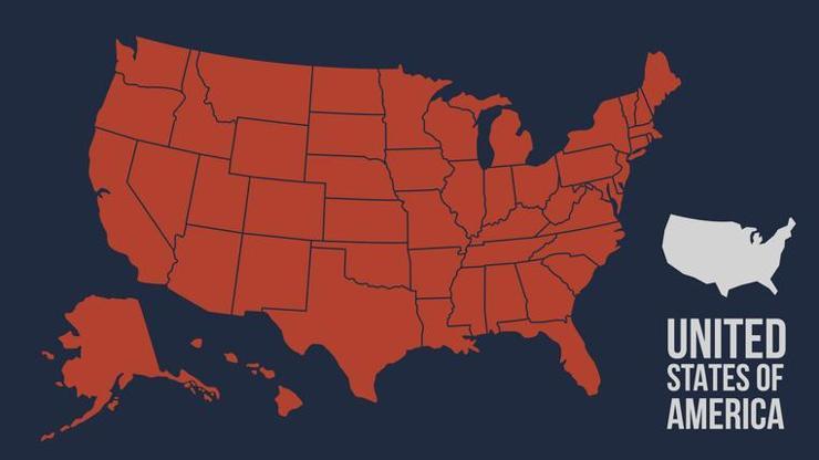 ABD’de kaç eyalet var? Amerika’daki eyaletlerin isimleri neler?
