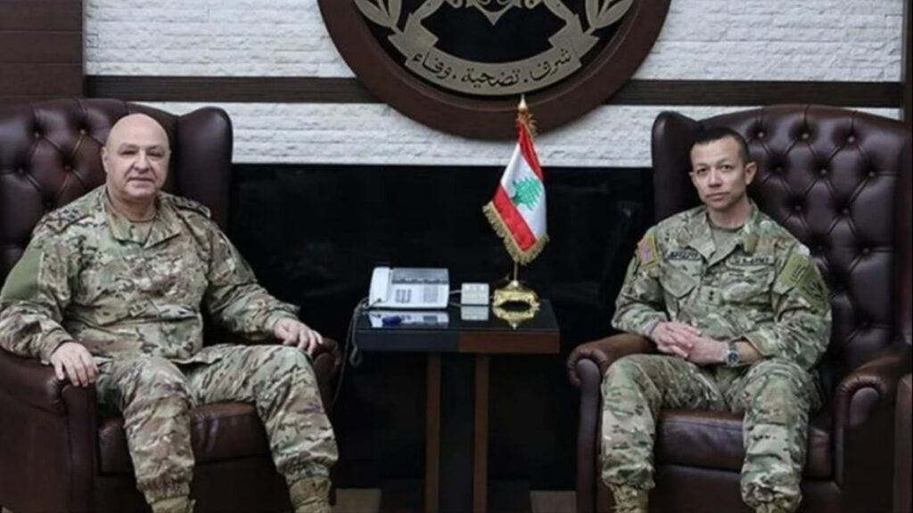 Ateşkes sağlandı, ABD’li komutan Lübnan’a geldi