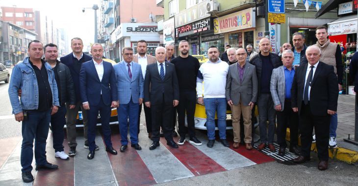 Başkan Bozbey’den taksicilerin sorunlarına çözüm
