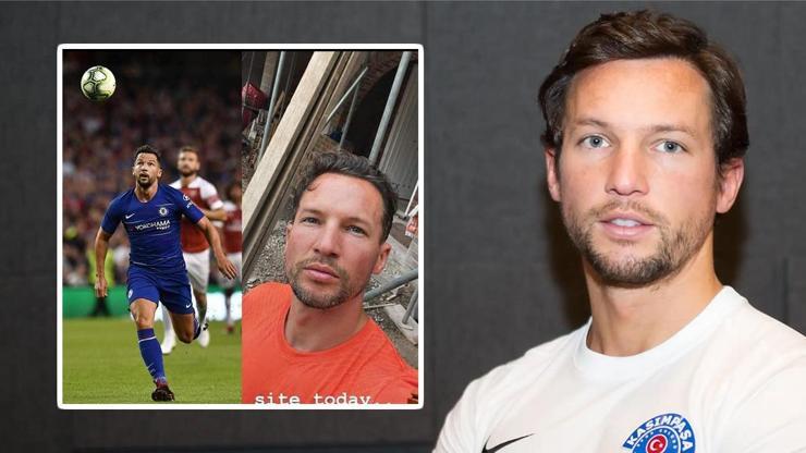 Bir dönem Kasımpaşa’da da oynamıştı! Premier Lig şampiyonu futbolcu inşaat işçiliğine başladı…